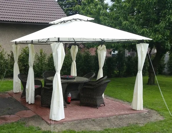 Jak przymocować pawilon ogrodowy, aby był stabilny nawet w czasie wiatru